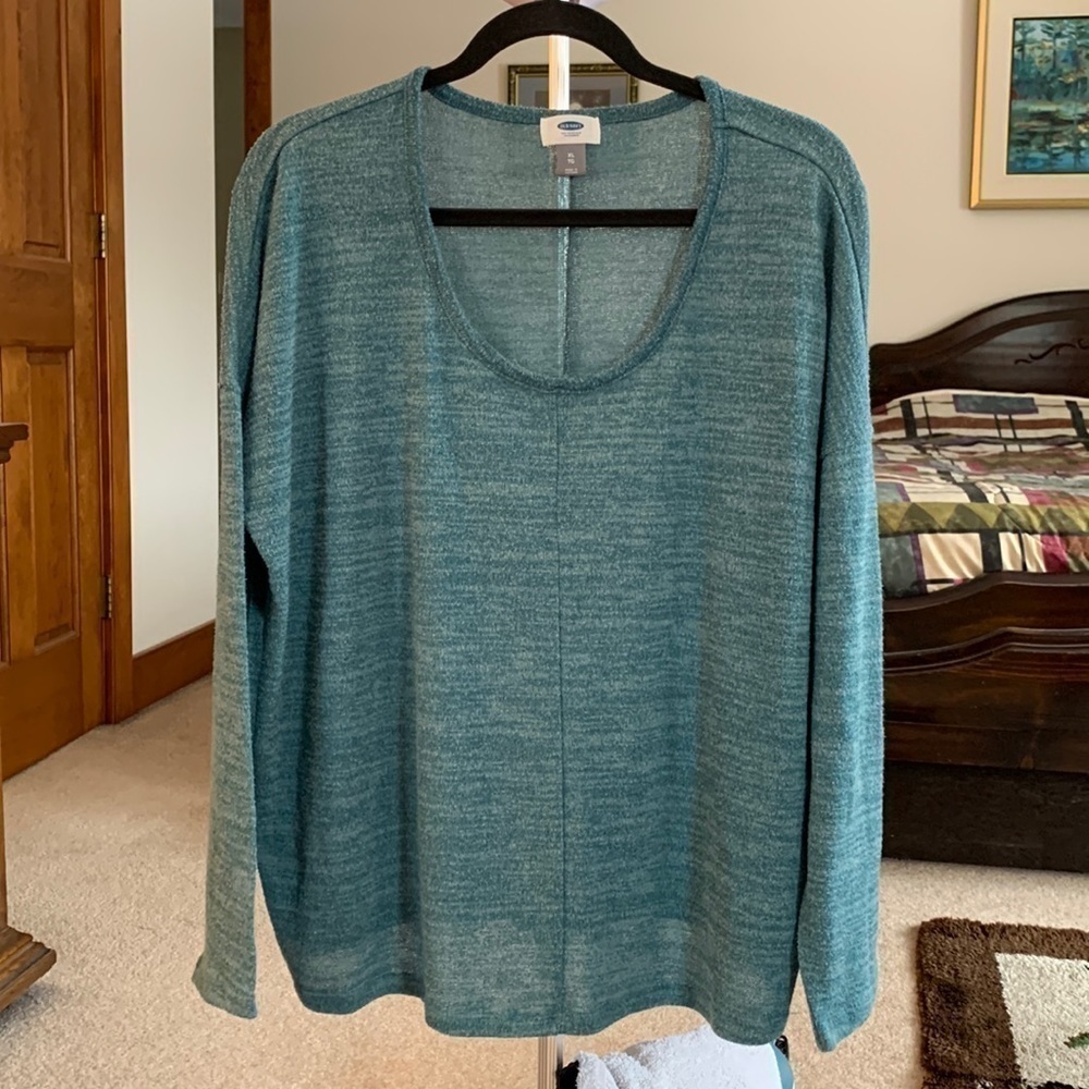 𝅺OLD Navy Semi-Sheer Lightweight Sweater Size XL. EUC